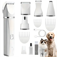 4-in-1 Electric Pet Grooming Kit